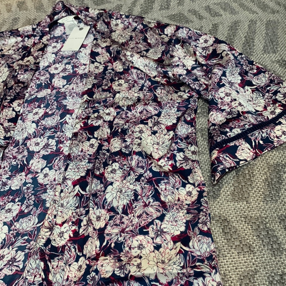 NWT Lucky Brand Floral Robe